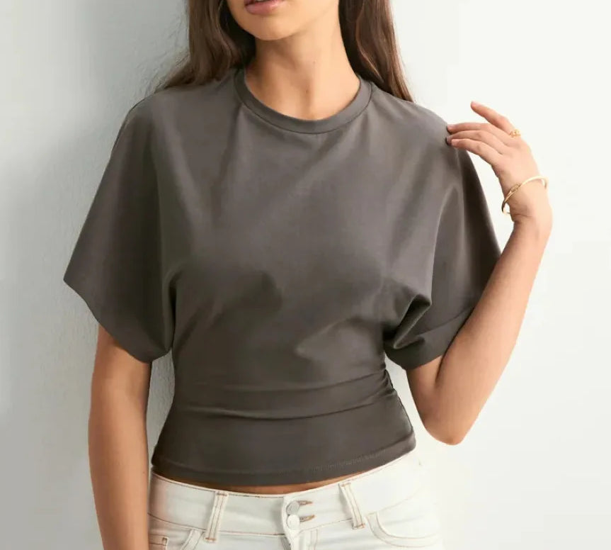 Arden Drape Памучна Фланелка