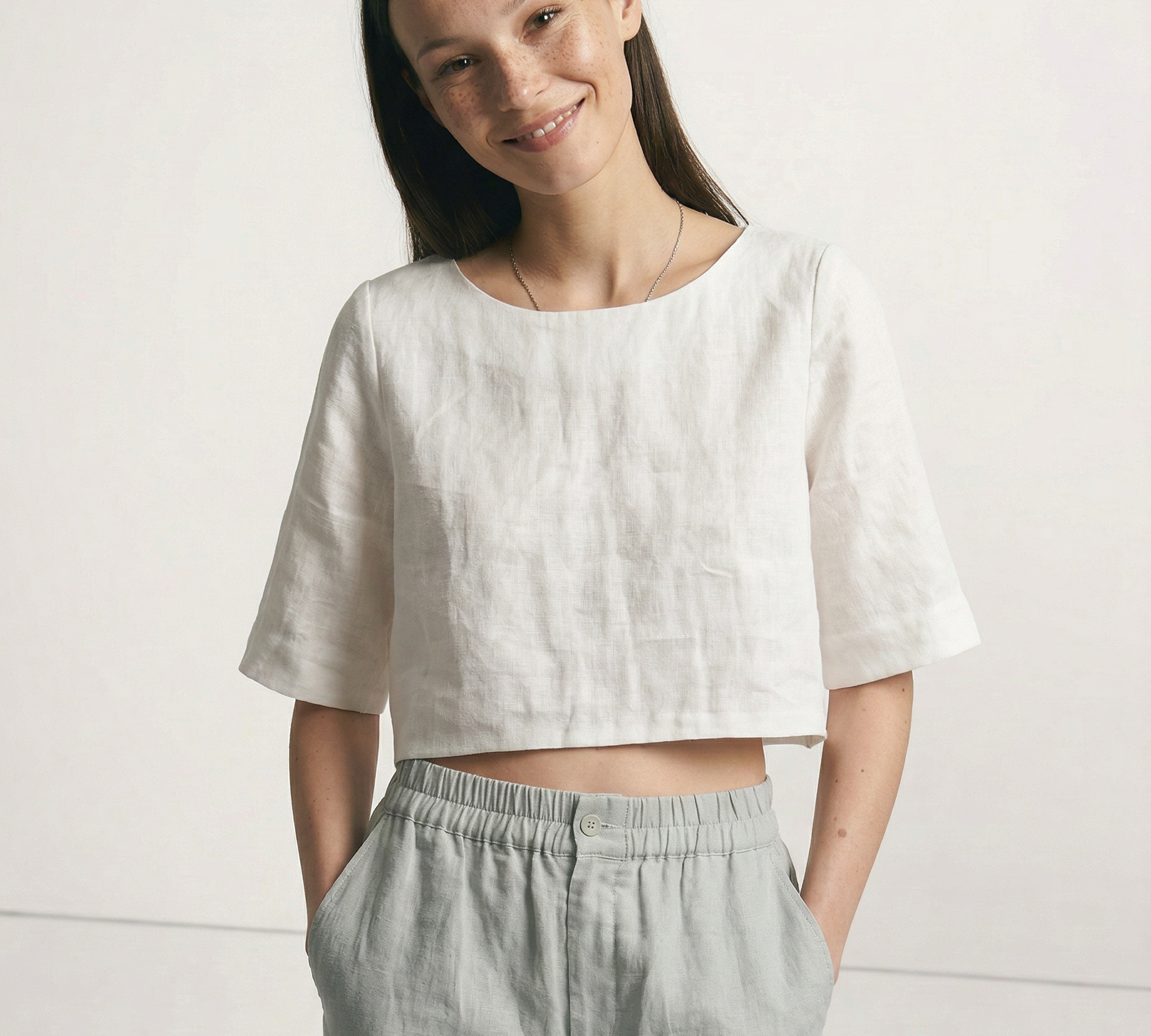 Бокси Възел Crop Топ