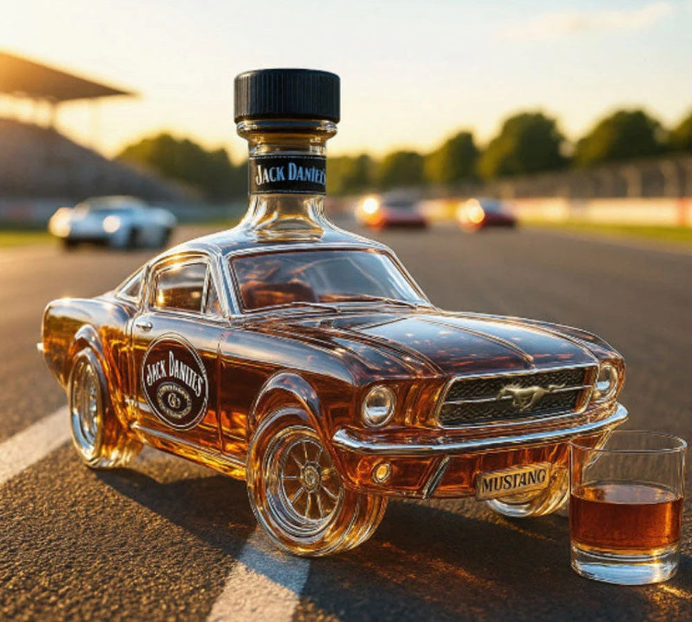 Уиски бутилка - Mustang издание