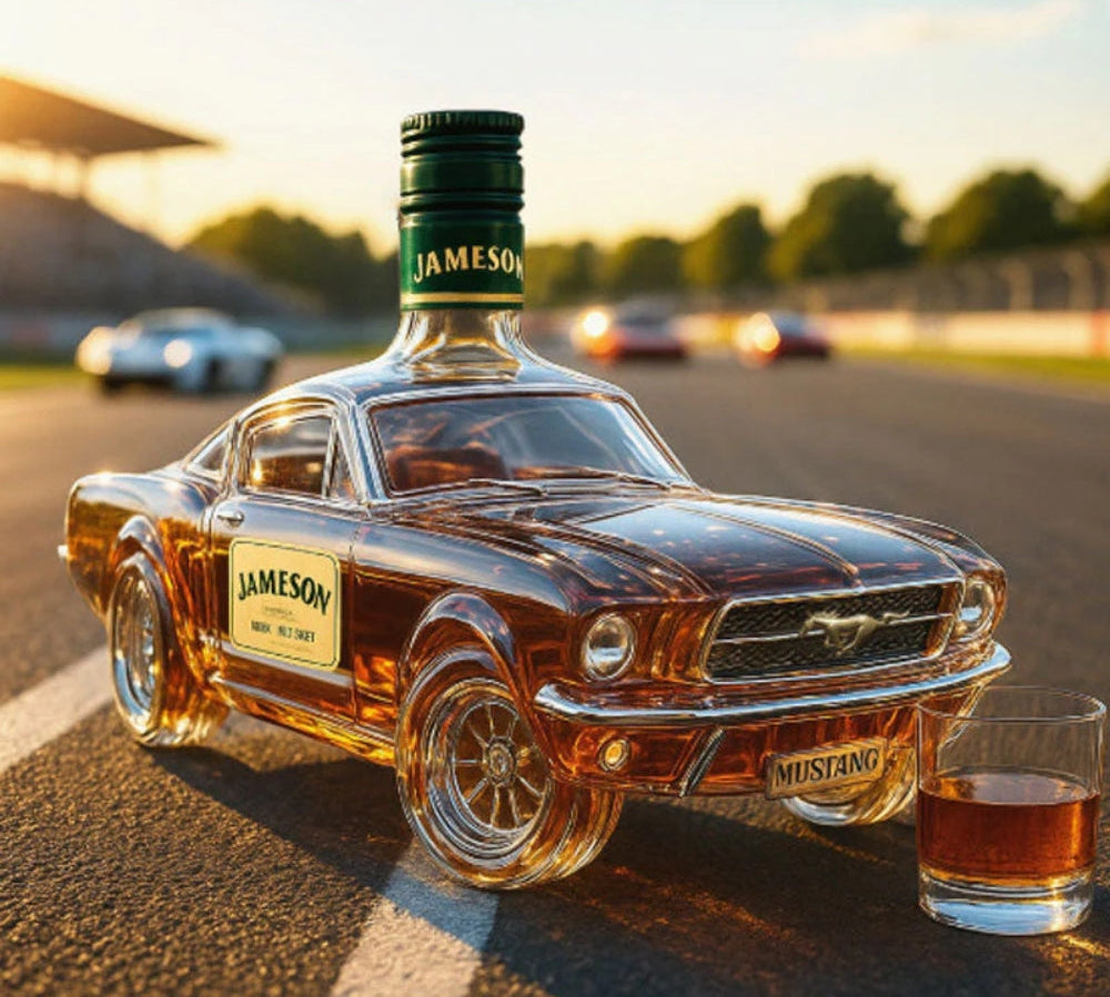 Уиски бутилка - Mustang издание